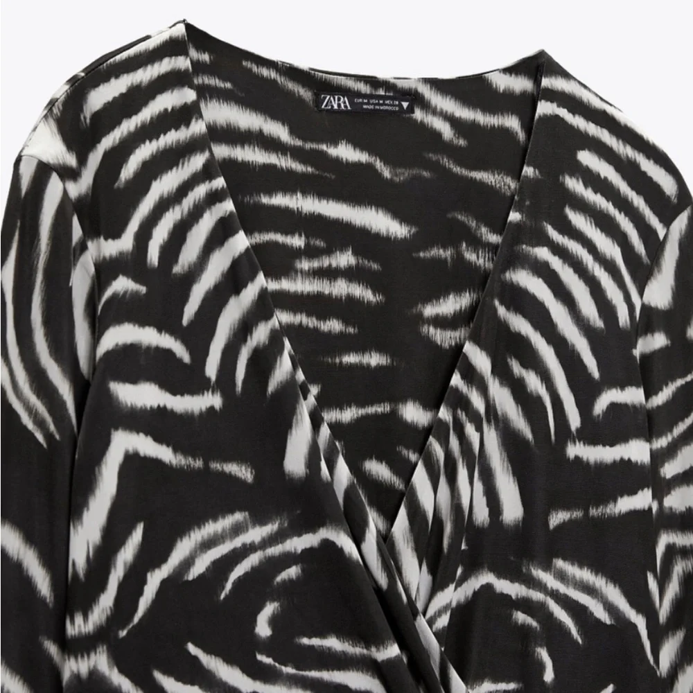 Zara - Zebra Printed Dress - Picture 6 of 8